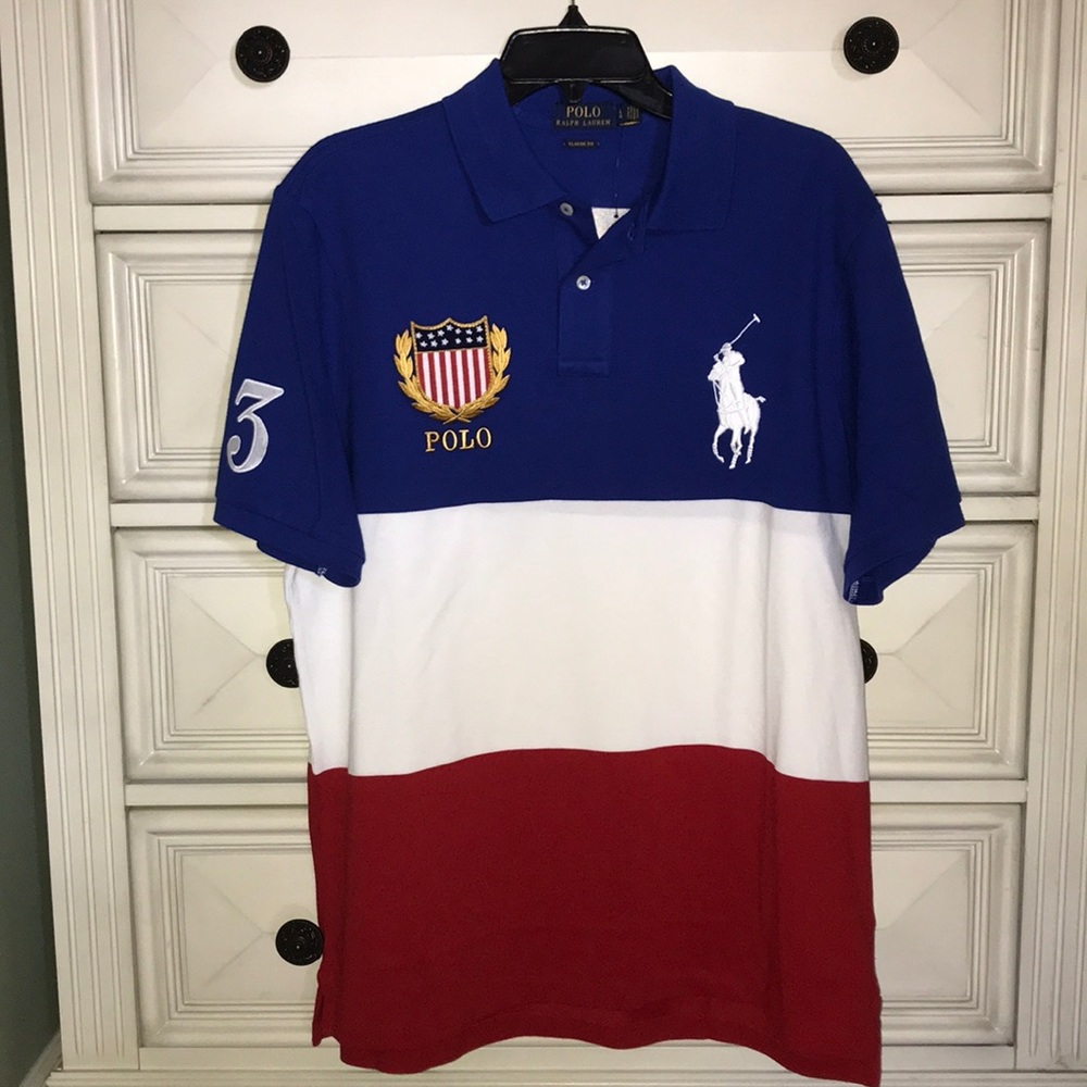 NWT Polo Ralph Lauren Collard Polo/ Shirt